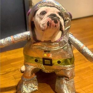Silver Dog Astronaut Costume